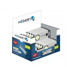 Уровень алюминиевый 23 см, (2-х пузырьковый) HT4M003