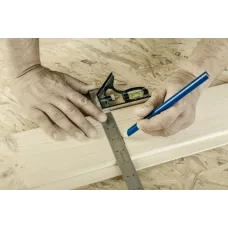 Угольник столярный с уровнем 300 мм HT4M217