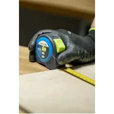 Рулетка 5 м х 19 мм, покрыта нейлоном, стопор ленты, двухсторонняя, MID HT4M406