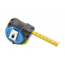 Рулетка 8 м х 25 мм, покрыта нейлоном, стопор ленты, двухсторонняя, MID HT4M407