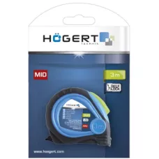 Рулетка 3 м х 16 мм, покрыта нейлоном, стопор ленты, MID HT4M423