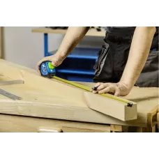 Рулетка 5 м х 19 мм, покрыта нейлоном, стопор ленты, MID HT4M425