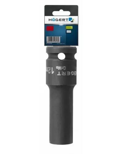 Головка торцевая ударная глубокая шестигранная 1/2″, 14 мм, DIN 3121, CrMo HT4R014