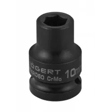 Головка торцевая ударная шестигранная 1/2″, 10 мм, DIN 3121, CrMo HT4R060