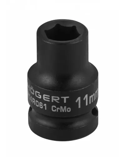 Головка торцевая ударная шестигранная 1/2″, 11 мм, DIN 3121, CrMo HT4R061