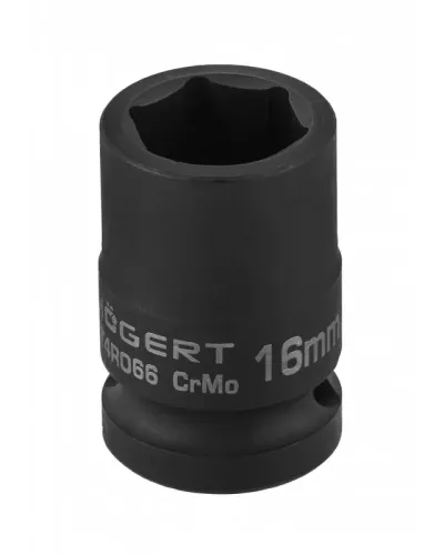 Головка торцевая ударная шестигранная 1/2″, 16 мм, DIN 3121, CrMo HT4R066