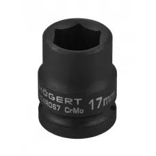 Головка торцевая ударная шестигранная 1/2″, 17 мм, DIN 3121, CrMo HT4R067