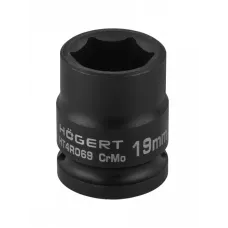 Головка торцевая ударная шестигранная 1/2″, 19 мм, DIN 3121, CrMo HT4R069