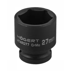 Головка торцевая ударная шестигранная 1/2″, 27 мм, DIN 3121, CrMo HT4R077