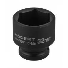 Головка торцевая ударная шестигранная 1/2″, 32 мм, DIN 3121, CrMo HT4R081