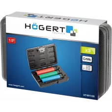 Набор длинных ударных головок для литых дисков 3 шт., 1/2» HT4R106