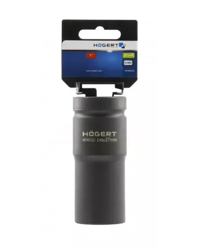 Головка ударная 1 «, глубокая 33 мм, CrMo, , DIN 3121 HT4R223