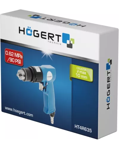 Пневматическая дрель 10 мм HT4R635