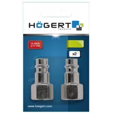 Штуцер с муфтой соединительной 12,5мм, 2шт. HT4R813