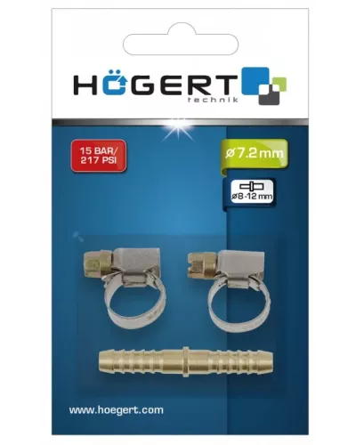 Соединитель пневмопроводов  8мм, 3 части HT4R820