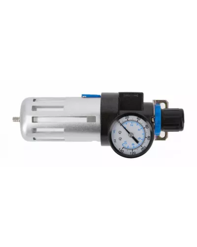 Фильтр-регулятор с манометром пневматический 1/4″, 90см³, 9 бар/135 PSI HT4R872