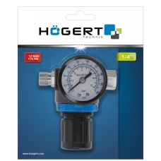 Регулятор давления с манометром1/4″, 12 бар/174 PSI HT4R873