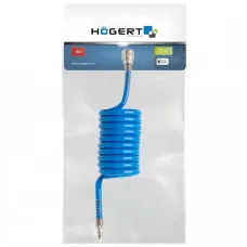 Шланг спиральный пневматический PU 5м, 6×8 мм HT4R890