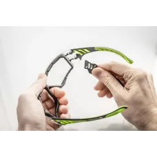 LOTZEN Очки защитные цвет линз: бесцветный цвет оправы: зеленый универсальный размер HT5K011