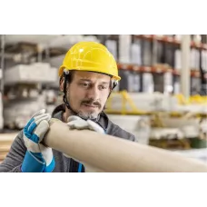 PLONER Защитная каска желтый универсальный размер HT5K194