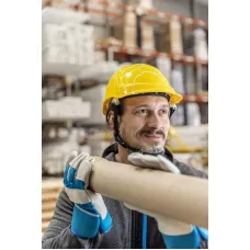 PLONER Защитная каска желтый универсальный размер HT5K194