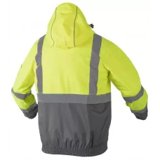 NIMS Куртка сигнальная с капюшоном водостойкая желтая XL (54) HT5K246-XL