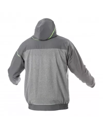 HEINER Куртка водостойкая темно-серая/зеленая 2XL (56) HT5K249-2XL