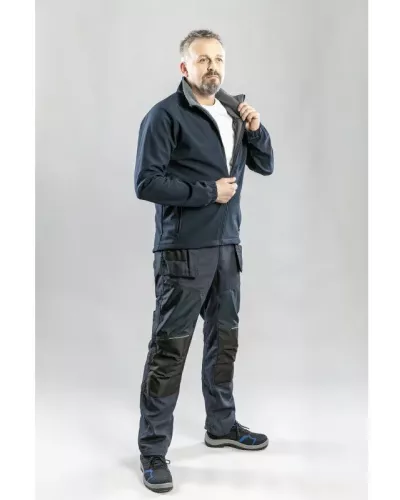 BIESE Толстовка SOFTSHELL темно-синяя 3XL (58) HT5K255-3XL