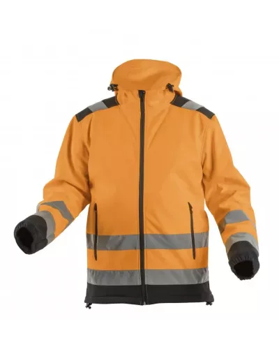 ARGEN Куртка сигнальная SOFTSHELL с капюшоном оранжевая 3XL (58) HT5K259-3XL