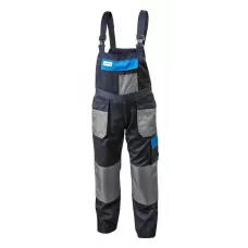 Брюки рабочие с подтяжками, хлопок 20%, полиэстер 80%, 190 г / м, XXL SLIM HT5K271-XXL SLIM
