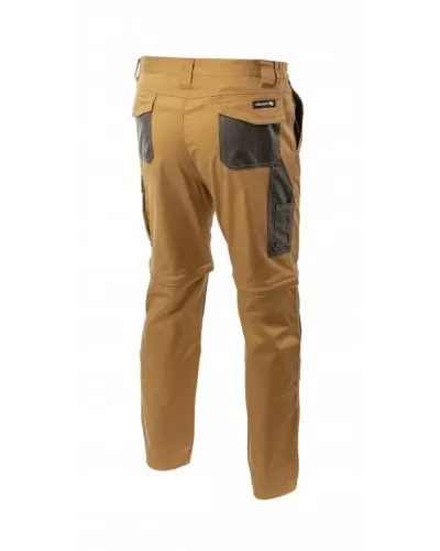 EDGAR Брюки рабочие бежевые 2XL SLIM HT5K276-XXL SLIM