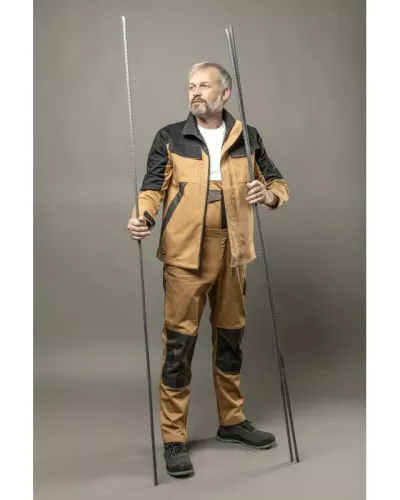 EDGAR Куртка рабочая бежевая 2XL (56) HT5K282-1-2XL