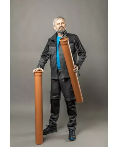 EDGAR Куртка рабочая темно-серая XL (54) HT5K284-1-XL