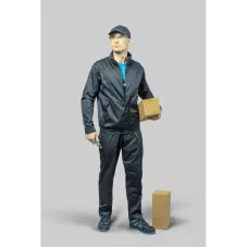 FABIAN Полукомбинезон рабочий темно-синий S (48) HT5K305-S