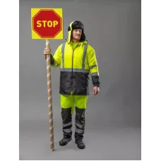 LEDA Куртка-парка сигнальная утепленная желтая XL (54) HT5K330-XL