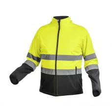 EXTER Куртка светоотражающая softshell желтая 3XL (58) HT5K335-3XL
