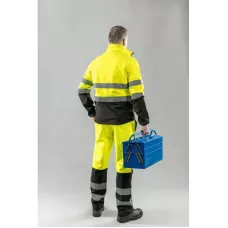 EXTER Куртка светоотражающая softshell желтая 3XL (58) HT5K335-3XL