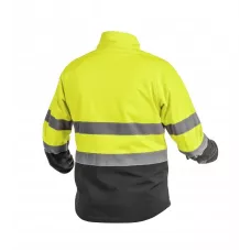 EXTER Куртка сигнальная SOFTSHELL желтая L (52) HT5K335-L