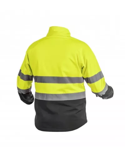 EXTER Куртка сигнальная SOFTSHELL желтая XL (54) HT5K335-XL