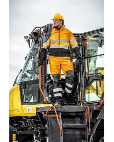 EXTER Куртка сигнальная SOFTSHELL оранжевая M (50) HT5K336-M
