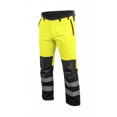 TRAUN Брюки сигнальные SOFTSHELL желтые XL (54) HT5K337-XL