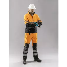 TRAUN Брюки сигнальные SOFTSHELL оранжевые L (52) HT5K338-L