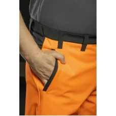TRAUN Брюки сигнальные SOFTSHELL оранжевые L (52) HT5K338-L