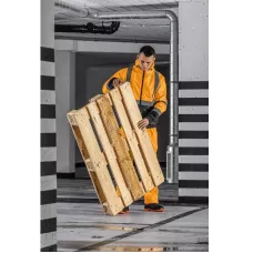 NIMS Куртка сигнальная с капюшоном водостойкая оранжевая 3XL (58) HT5K341-3XL