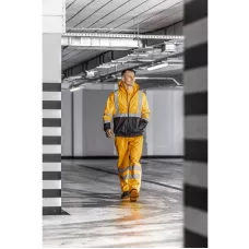 NIMS Куртка сигнальная с капюшоном водостойкая оранжевая M (50) HT5K341-M