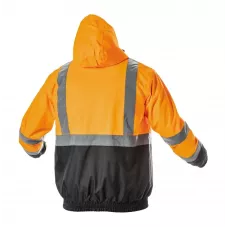 NIMS Куртка сигнальная с капюшоном водостойкая оранжевая XL (54) HT5K341-XL