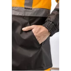 LEDA Куртка-парка сигнальная утепленная оранжевая 3XL (58) HT5K346-3XL