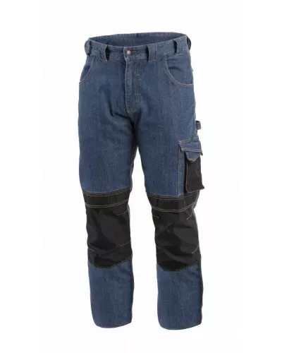 EMS Брюки рабочие джинсовые синие XL (54) HT5K355-1-XL