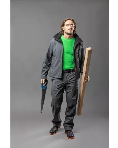 ELDE Брюки рабочие SOFTSHELL графитовые XL (54) HT5K357-XL