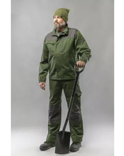 RUWER Куртка рабочая темно-зеленая 2XL (56) HT5K359-2XL